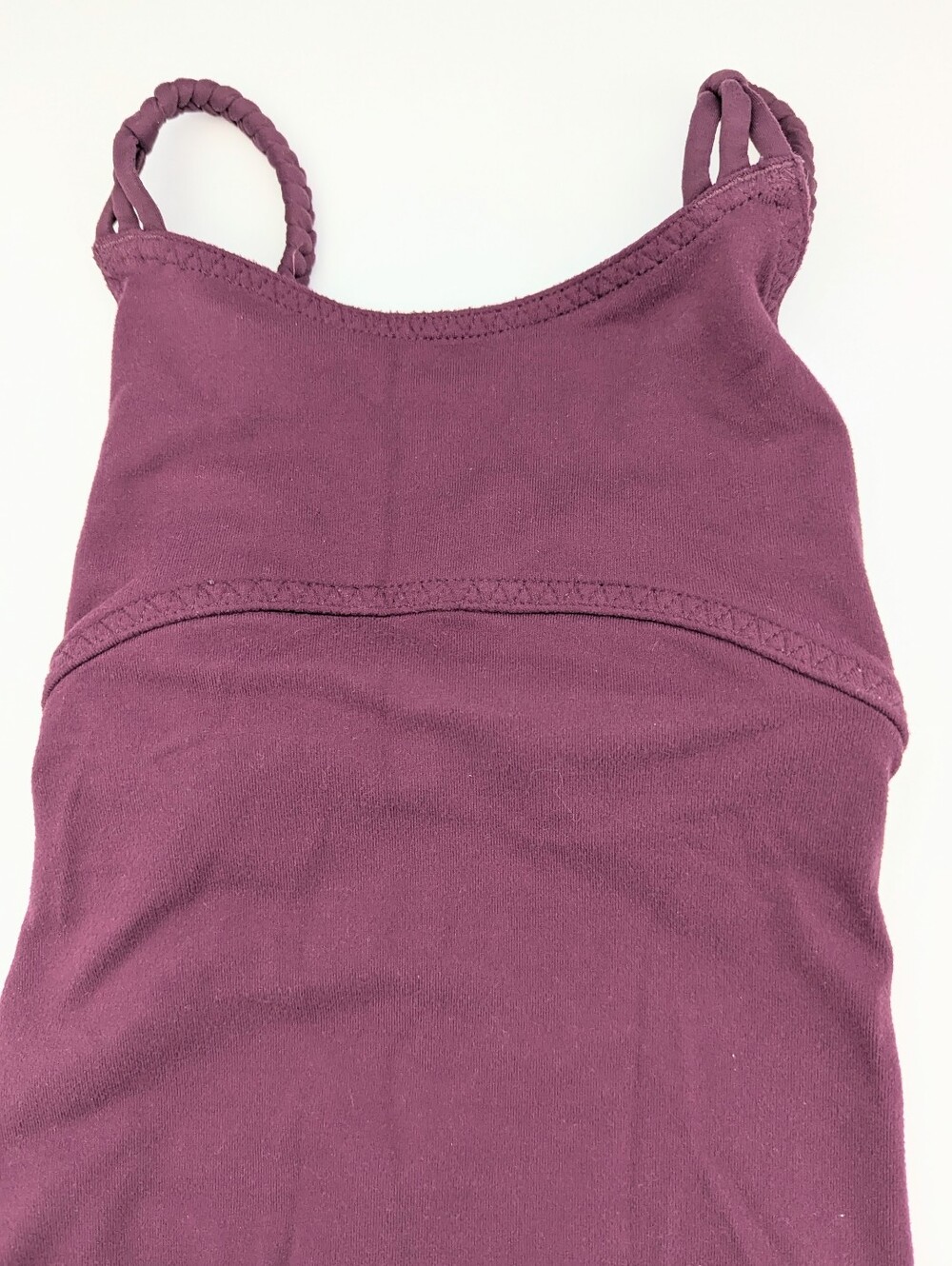 Ivivva by Lululemon Girls' (7) One-Piece Bodysuit w/Braided Adjustable Straps - Picture 2 of 11